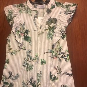 NEW Pull&Bear sleeveless shirt sz M 100% cotton